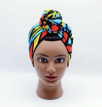 Load image into Gallery viewer, Pre Knotted Head Wrap &quot;Zora&quot;
