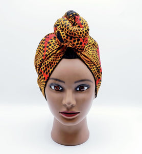 Pre Knotted Head Wrap "Grace"